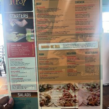 Tipsy Taco - Menu - Tacos Near Me - Duncan, South Carolina