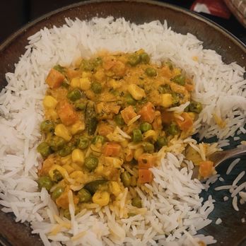 Swad Of India - Vegetable Nabaratan Korma. Freshly cut veggies? - Indian Near Me - Upland, California Swad Of India - Vegetable Nabaratan Korma. Freshly cut veggies? - Indian Near Me - Upland, California