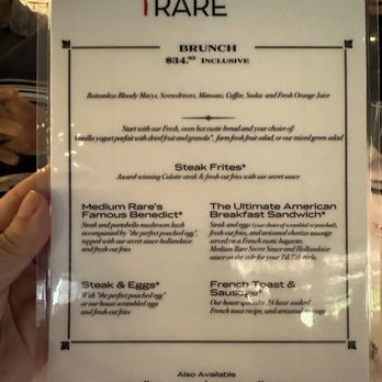 Medium Rare Dallas - Brunch menu - Steakhouses Near Me - Dallas, Texas Medium Rare Dallas - Brunch menu - Steakhouses Near Me - Dallas, Texas