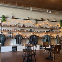 Zeb's Coffeehouse - Merchandise wall
