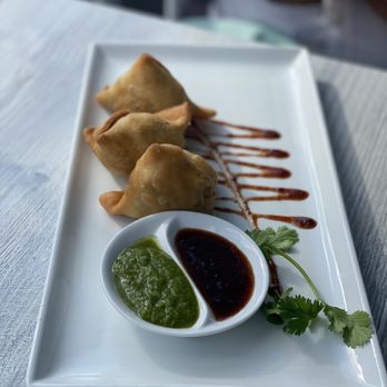 Raas - Vegetable Samosa - Indian Near Me - Lewes, Delaware Raas - Vegetable Samosa - Indian Near Me - Lewes, Delaware