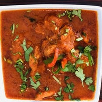 HotBits Indian Cuisine - I don't remember which one this is, but its another chicken, and it's also DAMN GOOD - Indian Near Me - Katy, Texas