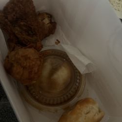 KFC - 2 pc. Drum & Thigh Combo hard as a rock