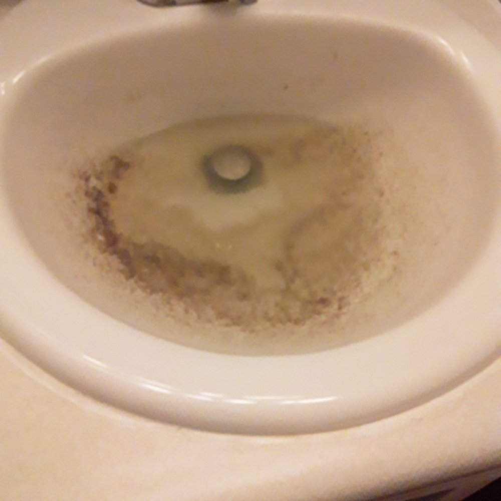 Gold Coast Property Management - Upstairs nasty tenant putting grease and food in her drain. In turn, overflowed into my bathroom sink and cabinet. Ruined all my items. - Property Management Near Me - Camarillo, California Gold Coast Property Management - Upstairs nasty tenant putting grease and food in her drain. In turn, overflowed into my bathroom sink and cabinet. Ruined all my items. - Property Management Near Me - Camarillo, California
