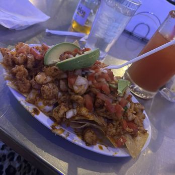 Tijuana's Bar & Grill - Shrimp a la diabla nachos. - Bars Near Me - Madera, California Tijuana's Bar & Grill - Shrimp a la diabla nachos. - Bars Near Me - Madera, California