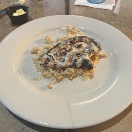 Small overcooked chicken breast