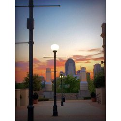 City of Bossier City - Local boardwalk sbc Bossier City, Boardwalk. At sunset