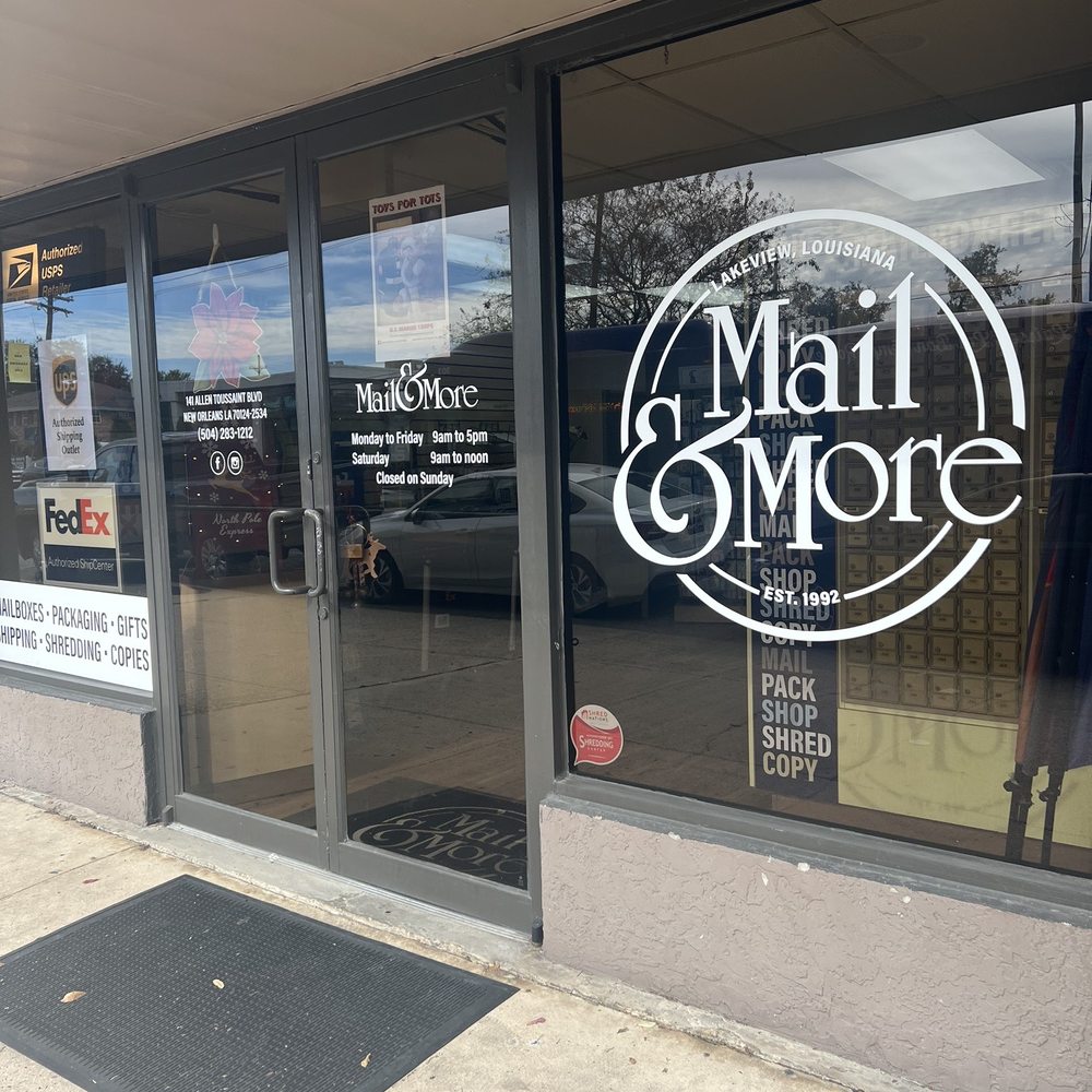 Mail and More - Shipping Centers Near Me - New Orleans, Louisiana Mail and More - Shipping Centers Near Me - New Orleans, Louisiana