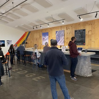 Ledge Brewing Company - people sitting at the bar - Breweries Near Me - Intervale, New Hampshire