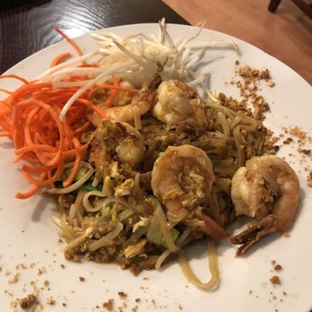 Coconut Rabbit - Shrimp Pad Thai (great that night, even better the next day) - Thai Near Me - Los Alamitos, California
