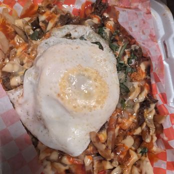 Gogi Street - Kimchi fries..beef was an extra dollar. So worth it - Korean Near Me - San Antonio, Texas