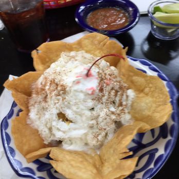Bahia Grill - Deep fried ice cream!! - Mexican Near Me - Corona, California