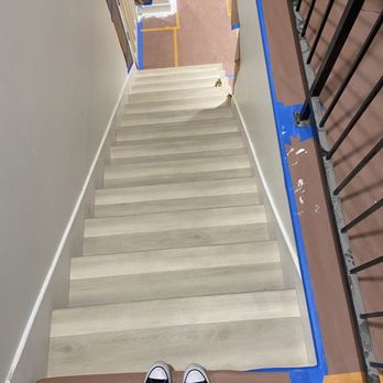 Capitol Flooring - Stairs done by them and wood from them - Flooring Near Me - Westminster, California