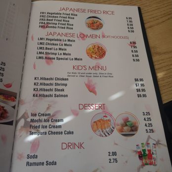 Sakura - Menu - Sushi Bars Near Me - Price, Utah Sakura - Menu - Sushi Bars Near Me - Price, Utah