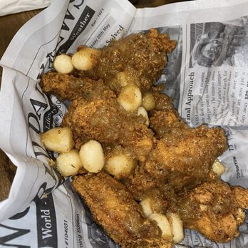 Krisp Korean Fried Chicken - Garlic Fried Chicken - Chicken Shop Near Me - Houston, Texas