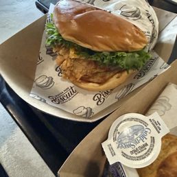 Chicken sandwich that was simply delicious