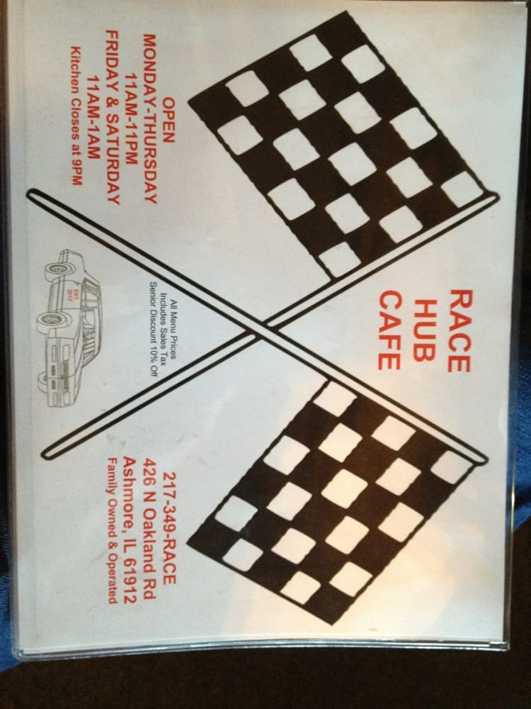 RACE HUB CAFE Updated March 2024 426 N Oakland Rd, Ashmore