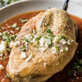 Las Margaritas - This is what a Chilli Rellenos is supposed to resemble. - Desserts Near Me - Anderson, South Carolina