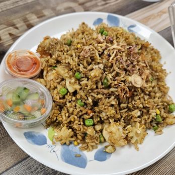 Indo Bistro - 17. Nasi Goreng Seafood ( Seafood Fried Rice ) - Indonesian Near Me - West Covina, California Indo Bistro - 17. Nasi Goreng Seafood ( Seafood Fried Rice ) - Indonesian Near Me - West Covina, California
