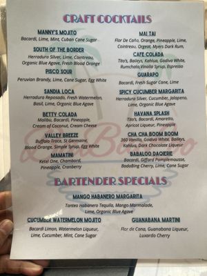 Menu photo 5 BaBaLoo Lounge Palm Desert, CA