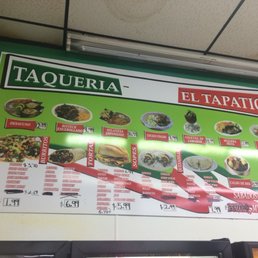 Menu as of 2019 Menu as of 2019