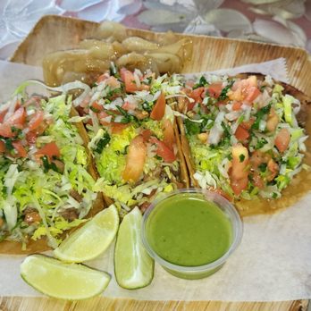 Tortilleria Allison - 3 Taco platter - Mexican Near Me - Poughkeepsie, New York Tortilleria Allison - 3 Taco platter - Mexican Near Me - Poughkeepsie, New York