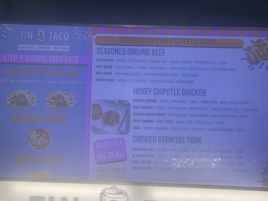 Menu photo 2 Tin And Taco Waterford Orlando, FL Menu photo 2 Tin And Taco Waterford Orlando, FL