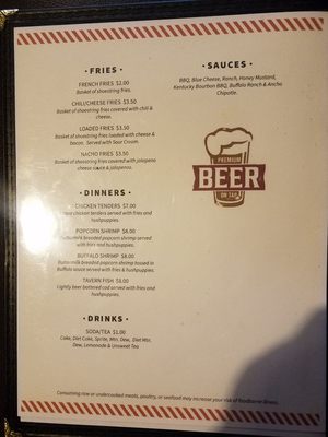 Menu photo 5 Valley View Lounge Williamsburg, OH Menu photo 5 Valley View Lounge Williamsburg, OH