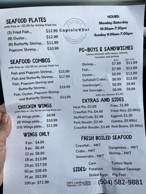 Captain Dat Seafood by null