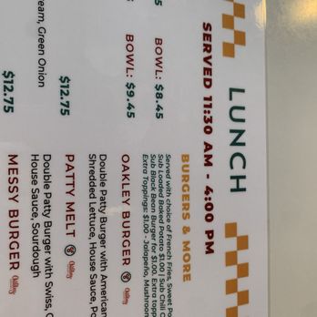 Oakley Diner - Menu - Diners Near Me - Oakley, Utah Oakley Diner - Menu - Diners Near Me - Oakley, Utah
