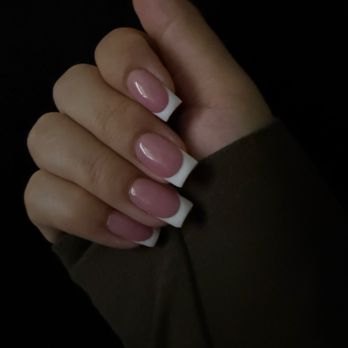 M Jenn Nail & Spa - French tip by Jennifer hard gel overlay she does it every time perfectly! Great pricing for the quality and service. - Nail Salons Near Me - Union City, California