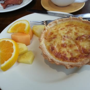 Longbottom Coffeehouse - Quiche Lorraine with fresh fruit. Good. - Coffee & Tea Near Me - Hillsboro, Oregon Longbottom Coffeehouse - Quiche Lorraine with fresh fruit. Good. - Coffee & Tea Near Me - Hillsboro, Oregon