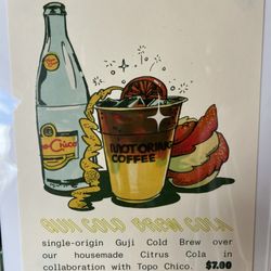 The Motoring Club - Gufi cold brew cola