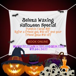 Beleza Waxing & Skincare Lounge - Happy Halloween!