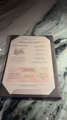 Menu photo 3 V Modern Italian Nashville, TN Menu photo 3 V Modern Italian Nashville, TN