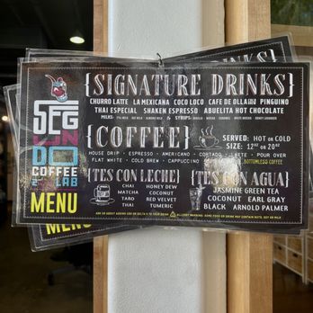 Segundo Coffee Lab - Coffee menu - Coffee & Tea Near Me - Houston, Texas Segundo Coffee Lab - Coffee menu - Coffee & Tea Near Me - Houston, Texas