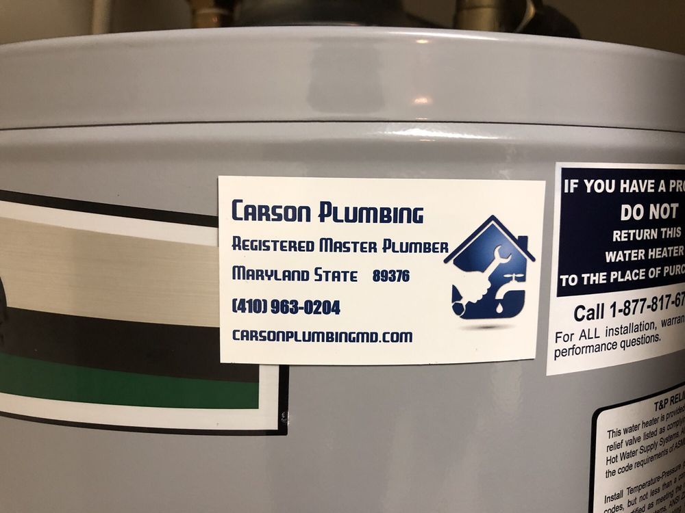 Slide of Carson Plumbing