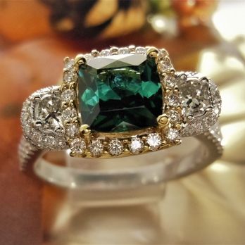 Coddingtown Jewelers - 18 Karat Green Tourmaline ring - Jewelry Near Me - Santa Rosa, California Coddingtown Jewelers - 18 Karat Green Tourmaline ring - Jewelry Near Me - Santa Rosa, California
