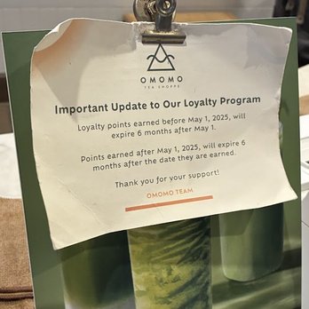 OMOMO Tea Shoppe - rewards - Coffee & Tea Near Me - Irvine, California