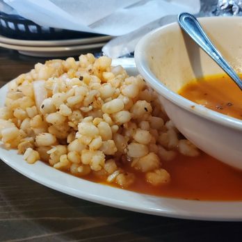 Don Tomas Cafe - Hominy soup @Don Tomas Cafe in Midland Texas. Requested little hominy. There was not much meat in the menudo.  Disappointed. - Mexican Near Me - Midland, Texas