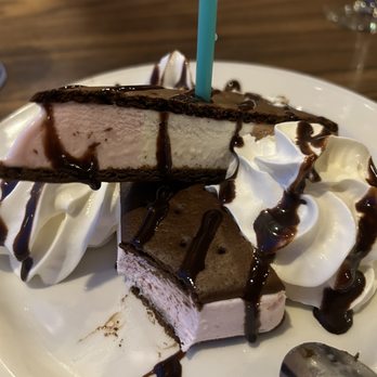 Adobe Restaurant and Lounge - Surprise 'anniversary' dessert - Seafood Near Me - Yachats, Oregon Adobe Restaurant and Lounge - Surprise 'anniversary' dessert - Seafood Near Me - Yachats, Oregon