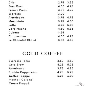 Melrose Coffee - Coffee menu - Desserts Near Me - Winston-Salem, North Carolina Melrose Coffee - Coffee menu - Desserts Near Me - Winston-Salem, North Carolina