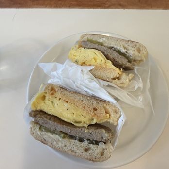 Masa Deli - Egg and sausage breakfast sandwich - Breakfast & Brunch Near Me - Toronto, Ontario Masa Deli - Egg and sausage breakfast sandwich - Breakfast & Brunch Near Me - Toronto, Ontario
