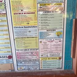 Quick Stop Drive In - Menu prices as of 6/2024