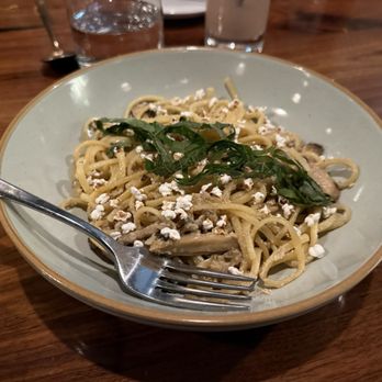 Bansang - Mushroom pasta, good umami flavor - Korean Near Me - San Francisco, California