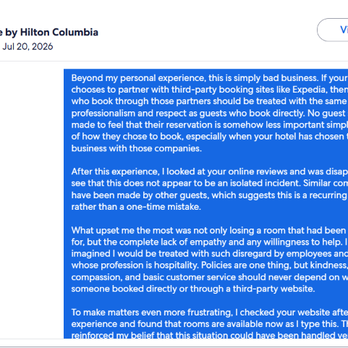 DoubleTree by Hilton Hotel Columbia - Picture 4 - As someone recovering from cancer treatment... - Hotels Near Me - Columbia, Maryland