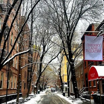 Cherry Lane Theatre - Cherry Lane in the snow - 12/28/2025 - Performing Arts Near Me - New York, New York Cherry Lane Theatre - Cherry Lane in the snow - 12/28/2025 - Performing Arts Near Me - New York, New York