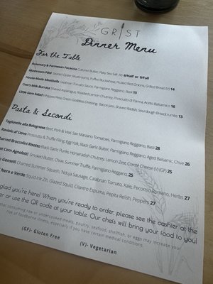 Menu photo 1 Grist Dayton, OH Menu photo 1 Grist Dayton, OH