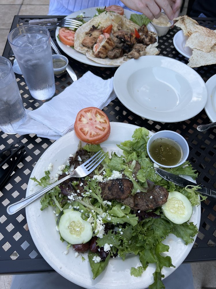 Food from Aladdin's Natural Eatery
