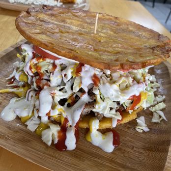 Super Tequeno - Patacon steak - Venezuelan Near Me - Lutz, Florida